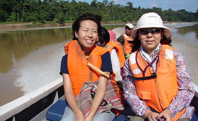 River cruise on Kinabatangan