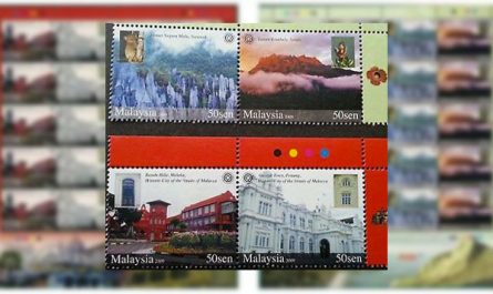 Mount Kinabalu stamp