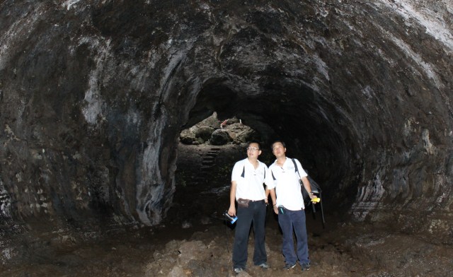 Japanese war tunnel