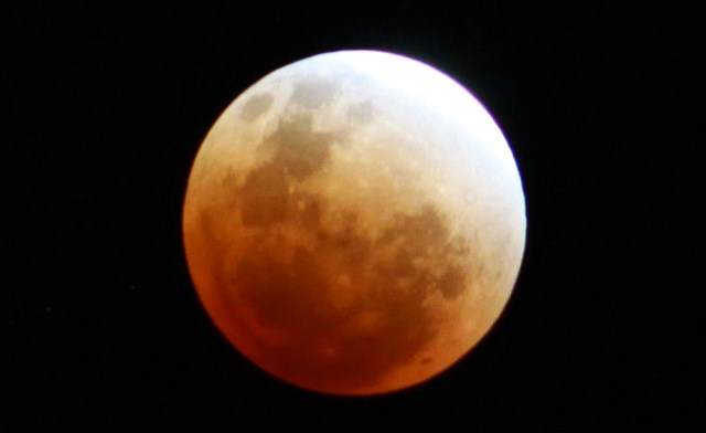 The red moon in Sabah