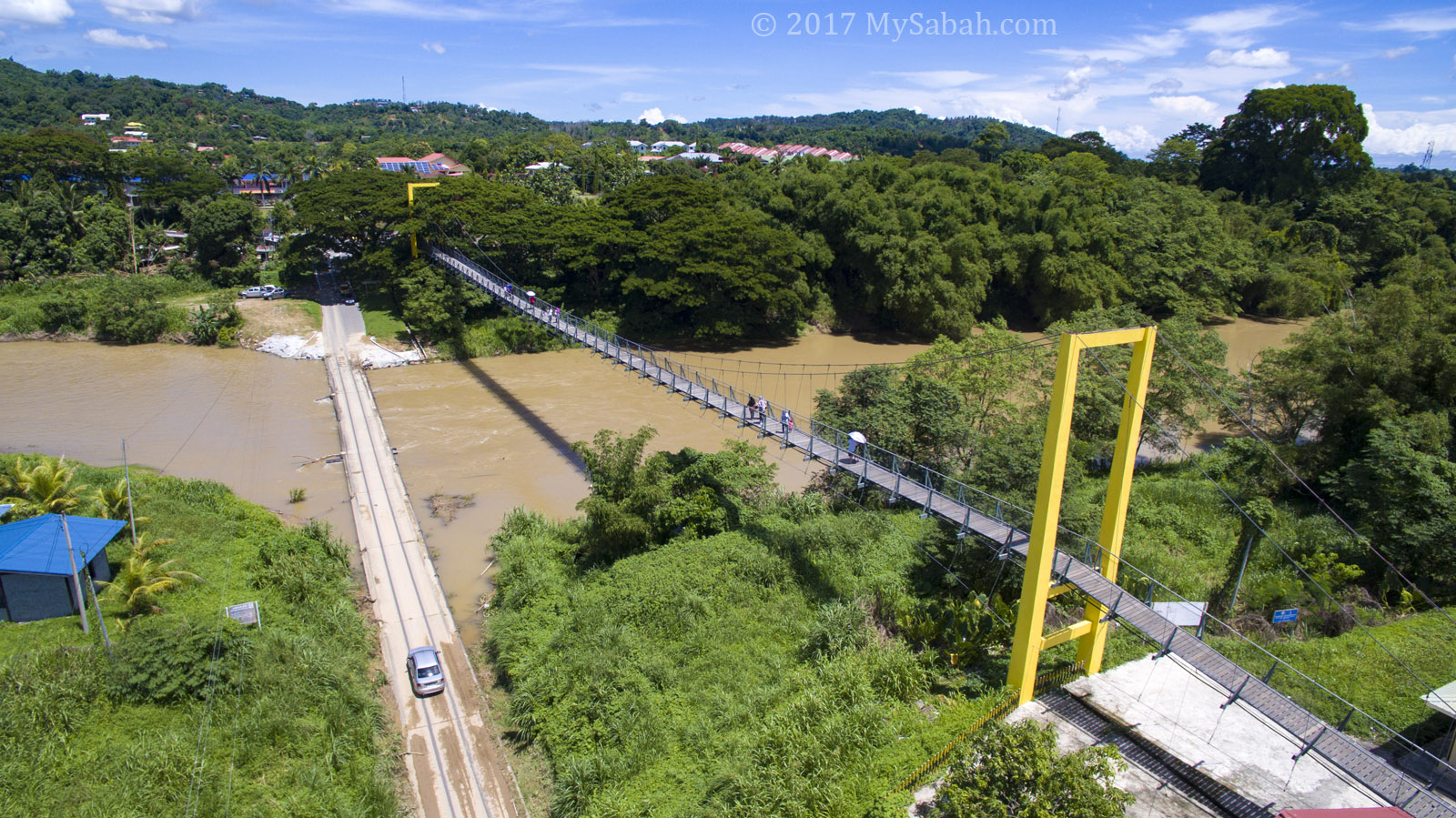 Jambatan Tamparuli the most famous bridge of Sabah | MySabah.com