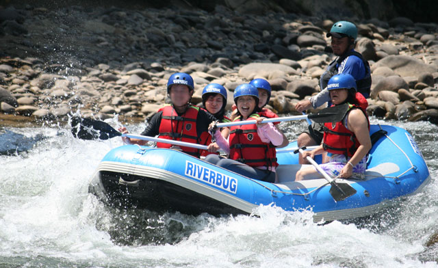 white water rafting