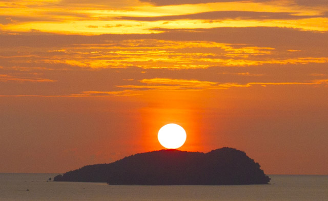 sunset of Sabah