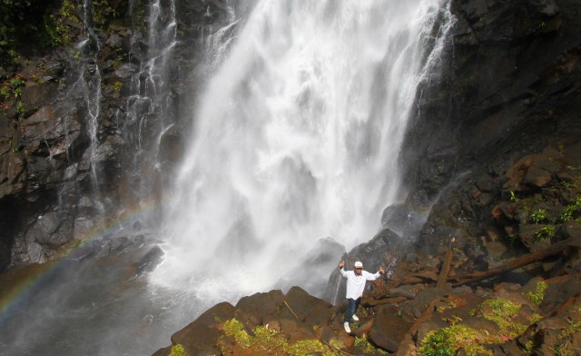 Gigantic Tawai Waterfall in Telupid, the Heart of Sabah
