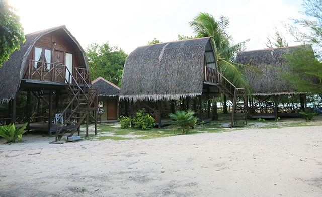 Budget accommodation on Mantanani Island