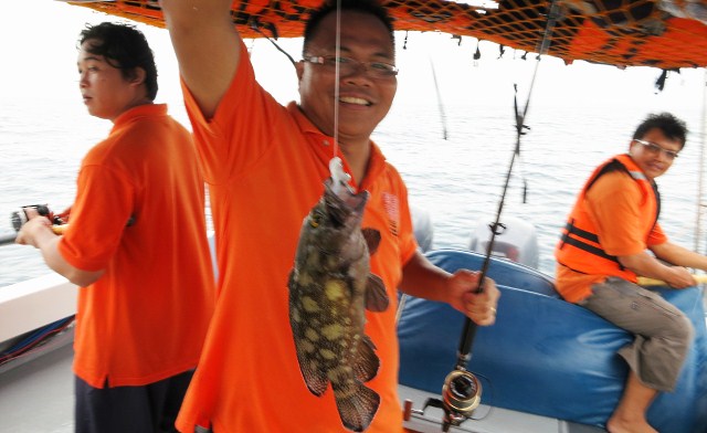 Fishing at Mantanani Island