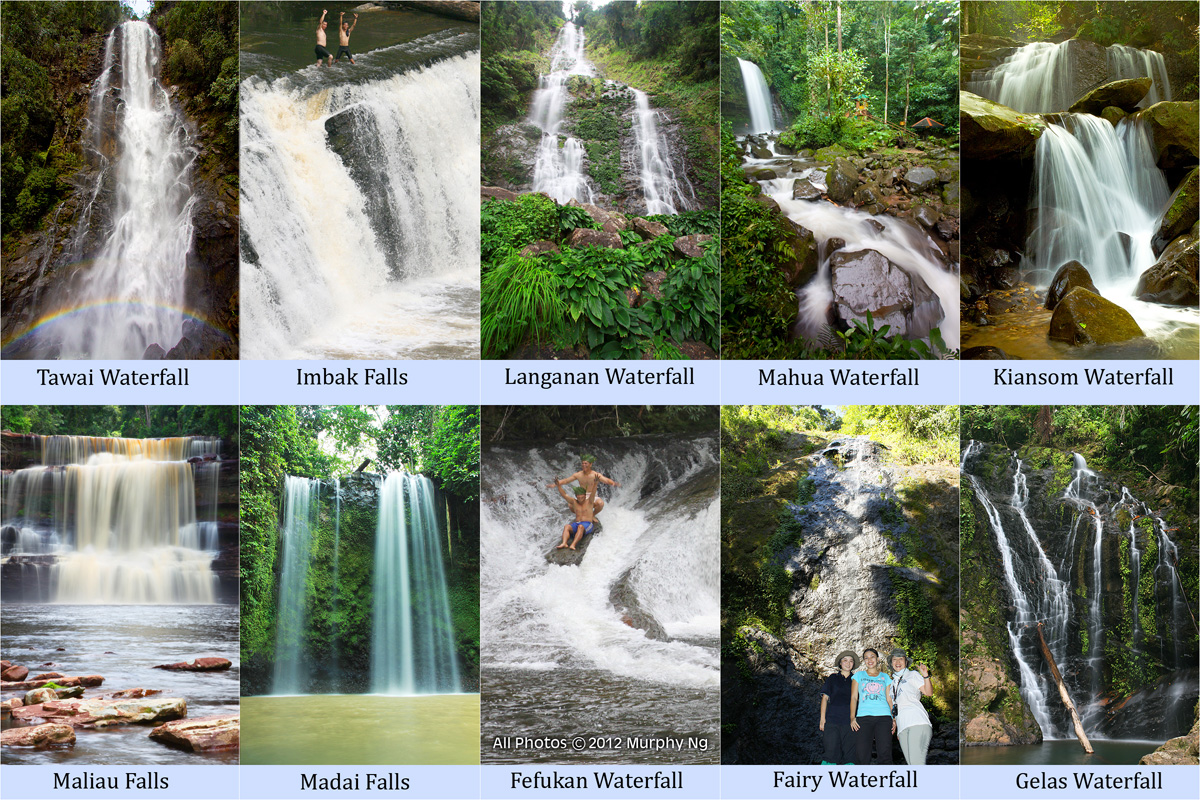 Sabah's Top 10 Waterfalls