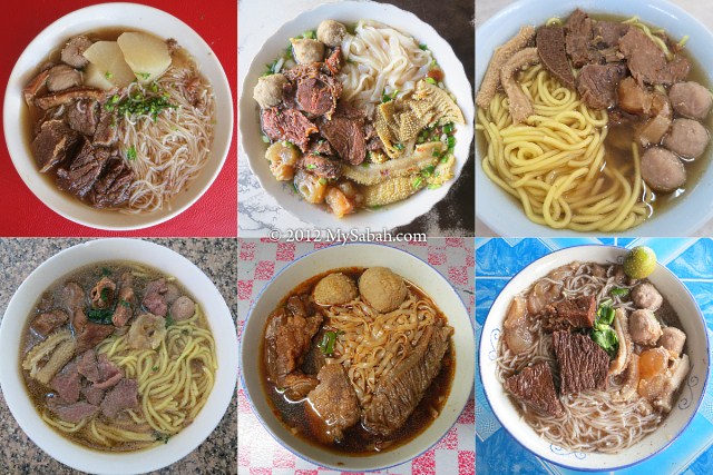 The best Ngiu Chap (Beef Noodle) of Sabah