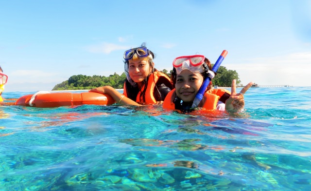 Snorkeling in Sipadan Island