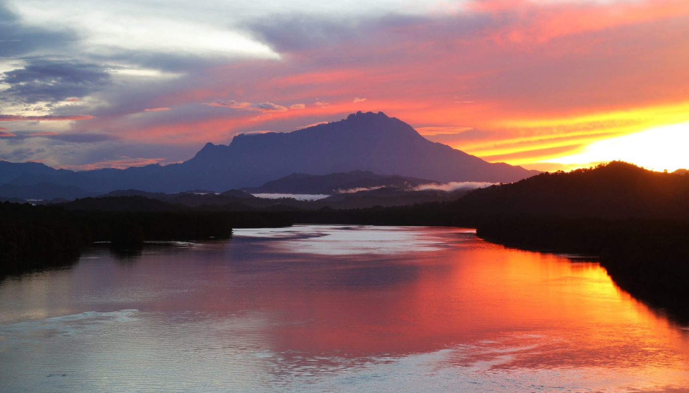 sunrise at Mengkabong Bridge