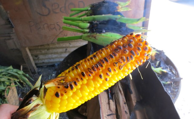 Delicious Grilled Corn (Jagung Bakar) of Sabah