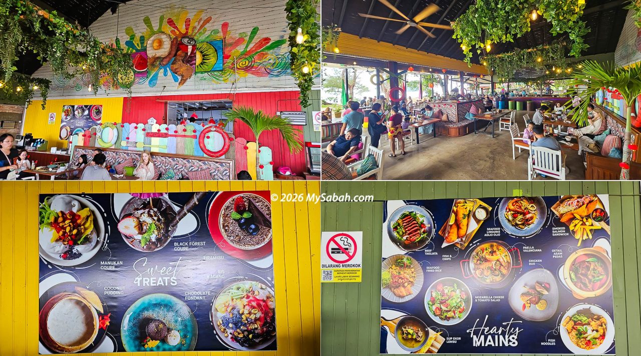 Arang Restaurant on Manukan Island