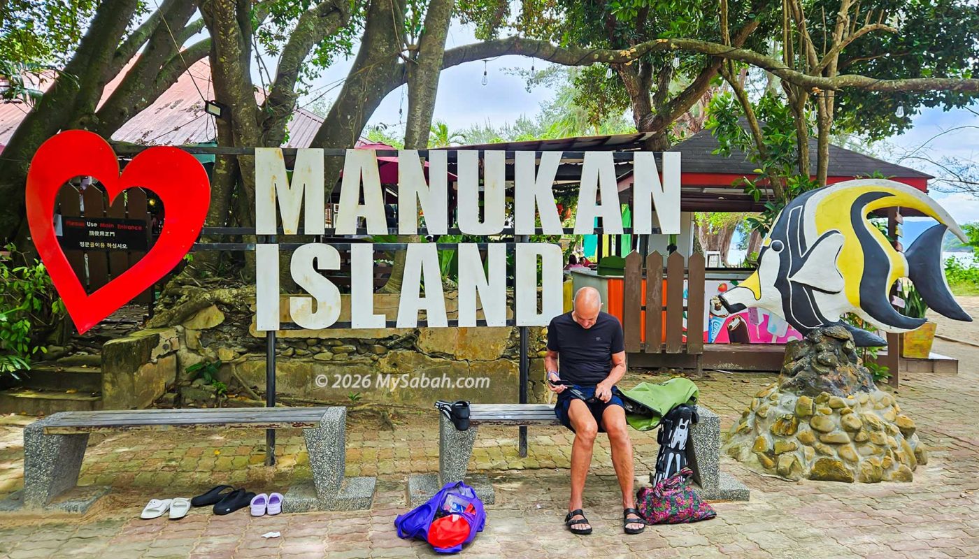 Manukan Island of Tunku Abdul Rahman Marine Park, Kota Kinabalu, Sabah