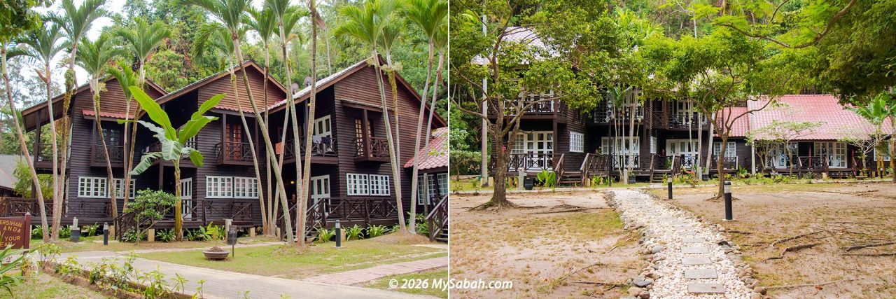 Beach Chalets of Manukan Island
