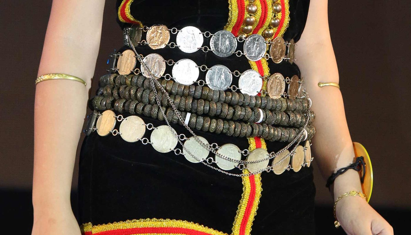 Tangkong belt of Kadazan