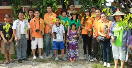 Tree planting by local community