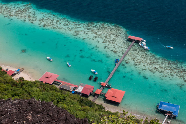 Bohey Dulang of Semporna Islands Park