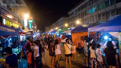 Kim Fung Night Market of Sandakan