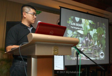 Wong Siew Te, the founder of Bornean Sun Bear Conservation Center (BSBCC)