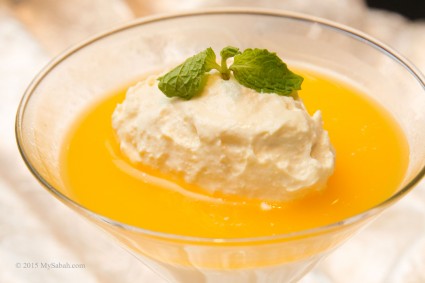 Mango Panna Cotta