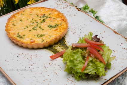 Salmon Quiche