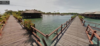 Street View of Mabul Island