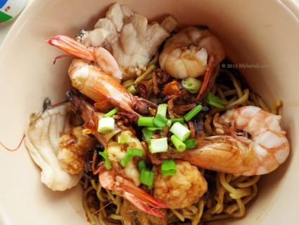 Seafood noodle