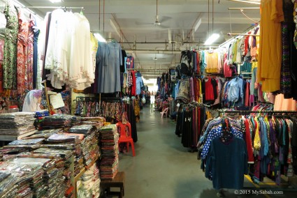They also call this place hanging market because merchandise are hanged
