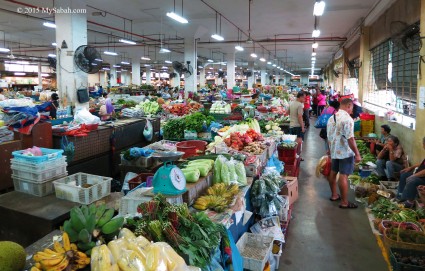 Ground floor of Sandakan Central Market