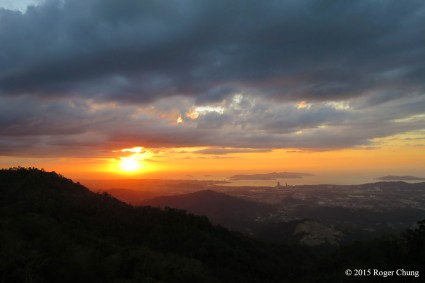 Sunset view at Kokol Hill