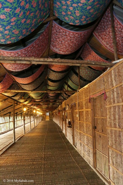 Longhouse accommodation of Sabah Tea