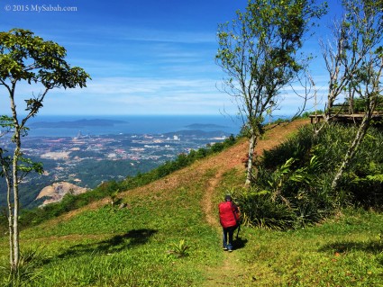 Paragliding site of Kokol Hill