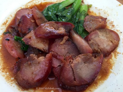 Chinese sausage of Liang Yun Hua Restaurant