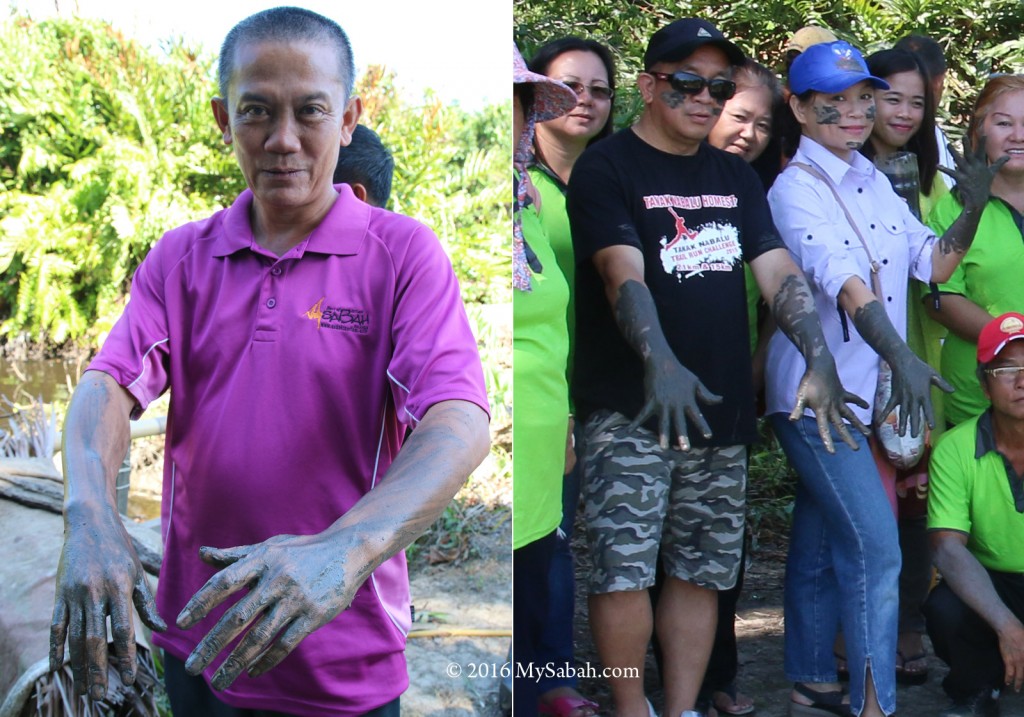 Mud Volcano in Kuala Penyu