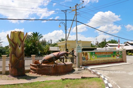 Entrance of Sago Information Center