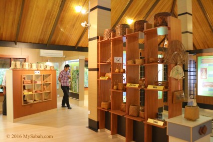 Exhibition hall of Sago Information Center