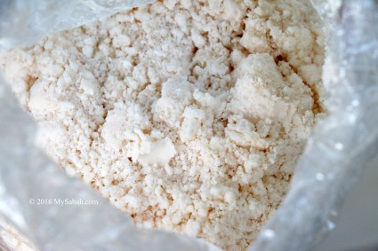 Sago starch powder