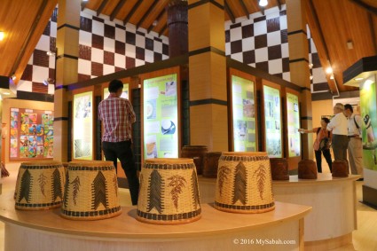 Visitors can learn more about sago in Rumbia Information Center