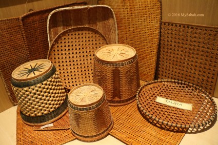 Beautiful handicrafts in Sago Information Center