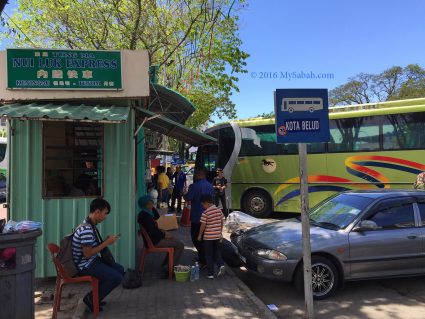 Bus terminal of Padang Merdeka Field