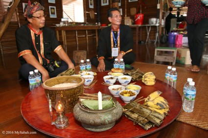 Dusun Tatana food on display during Harvest Festival of Sabah (Kaamatan)