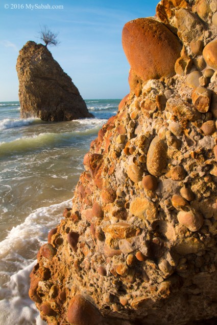 Cool rocks near Batu Luang