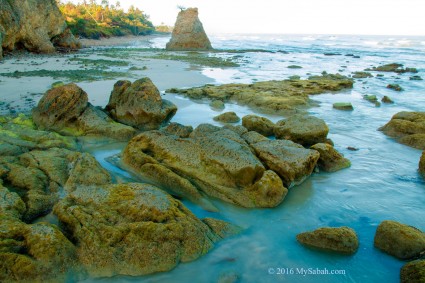 Beach around Batu Luang