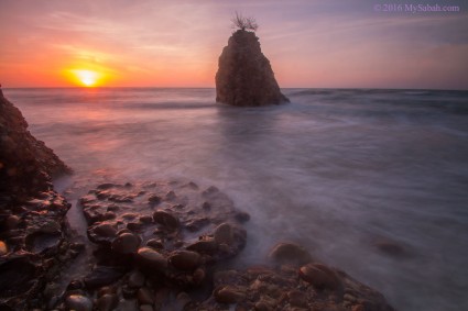 Nice sunset at Batu Luang