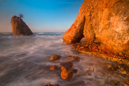 twilight hour at Batu Luang