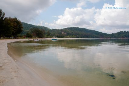 Kelambu Beach (or Pantai Kelambu in local language)