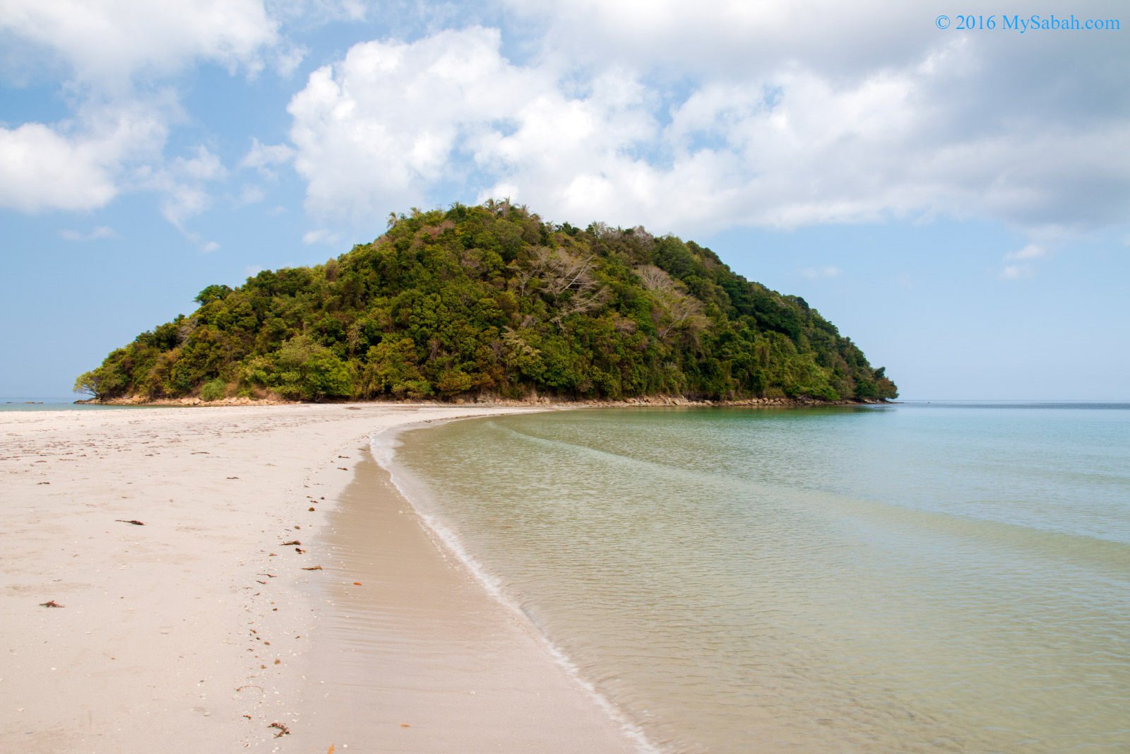 Kelambu, One Island and Two Beaches