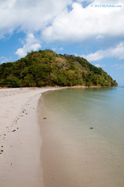 Kulambu Beach is a secluded beach not known by most tourists