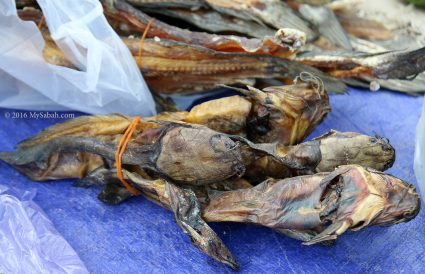 Smelly salted dried fish