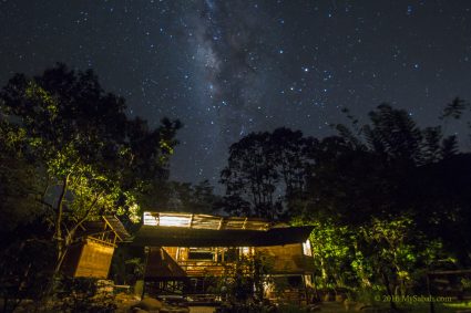 Milky Way in Kiulu